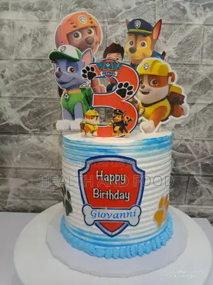 6" 3 Flavor Children Birthday Cake for 3yrs Old