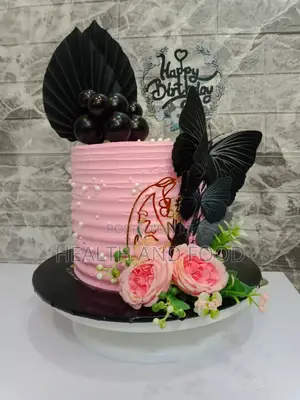8" 3 Flavor Women Wonderful Cake Design