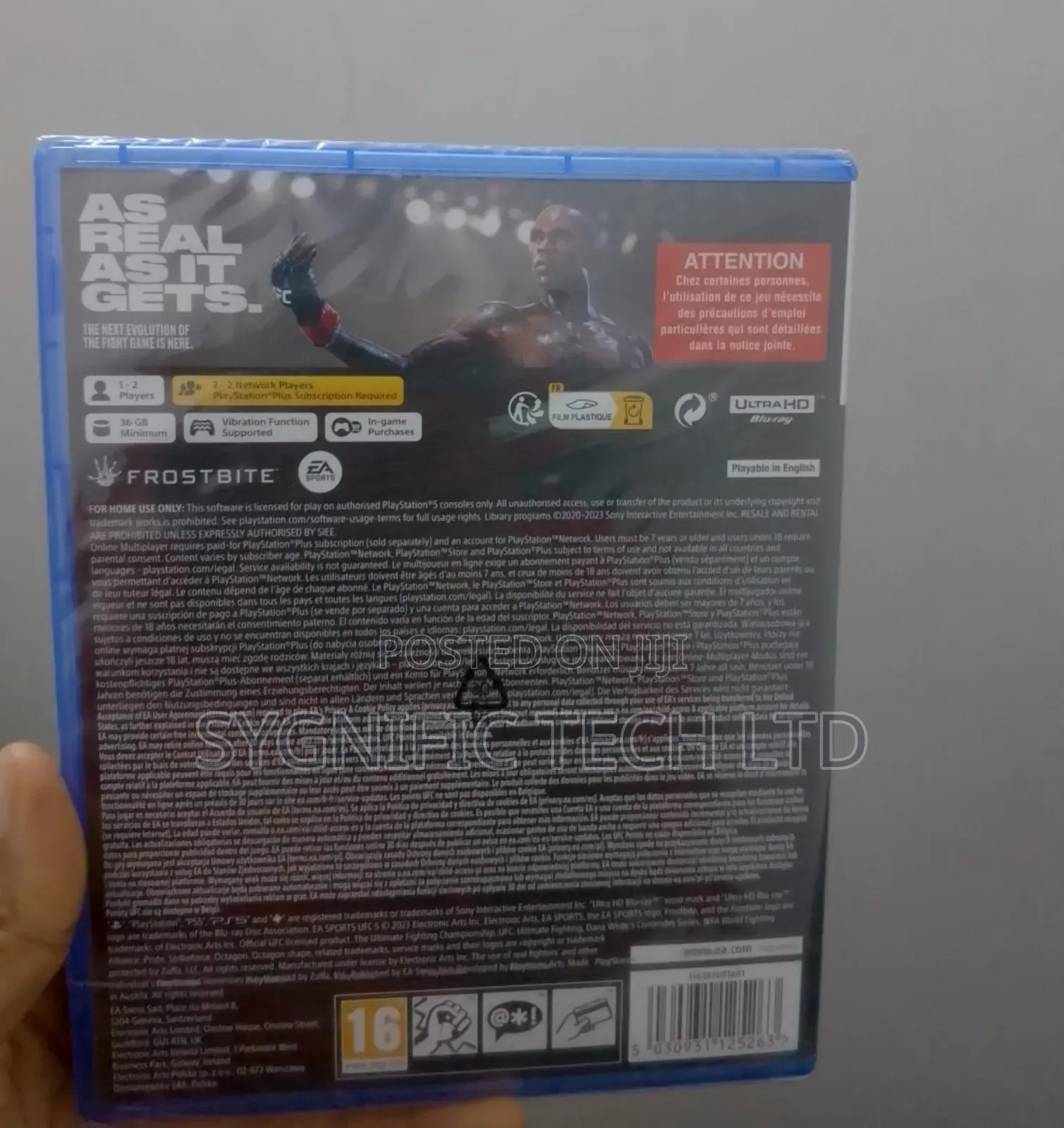 Ps5 Ufc 5 Cd