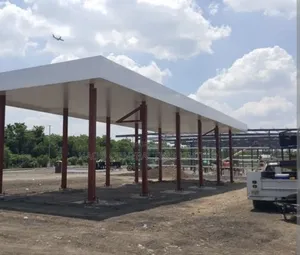 Filling Station Canopy Fabrication