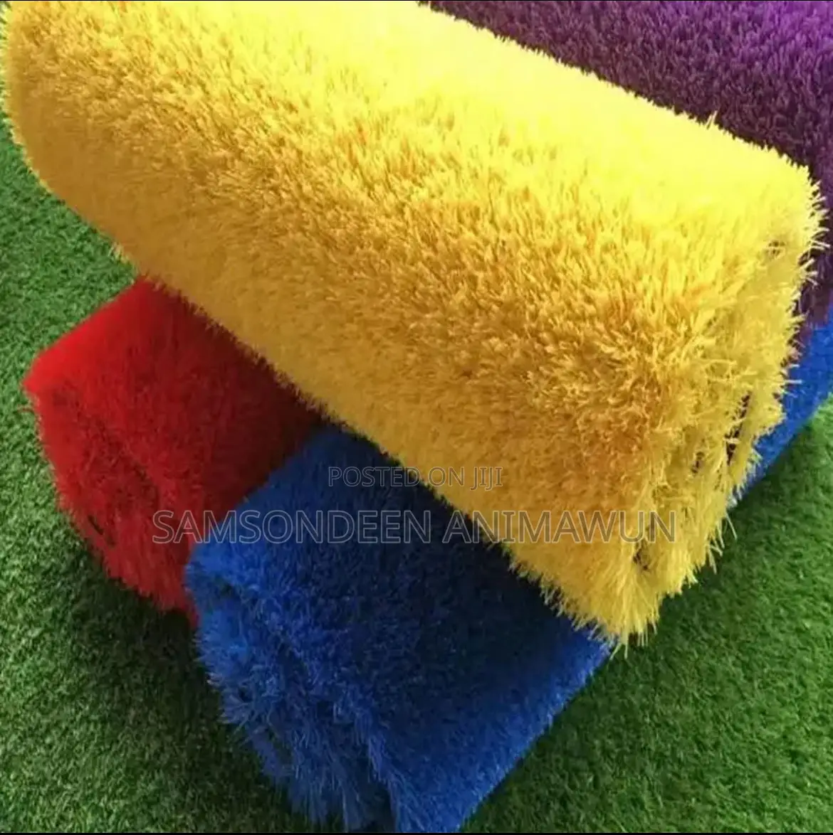 Yellow Artificial Grass