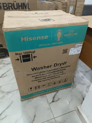 Original 8kg Hisense Front Load Wash and Dry Washing Machine