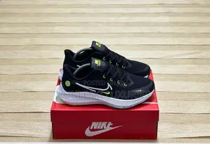 Original Nike Zoom Fly 8 Black And Lemon Sneakers