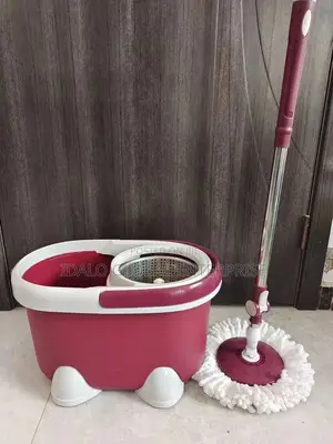 Spin Mop Bucket and Mop