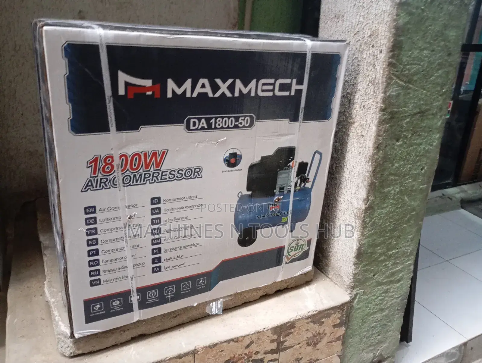 1800watts Maxmech Air Compressor