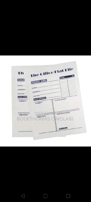 Good Quality Office Flat File