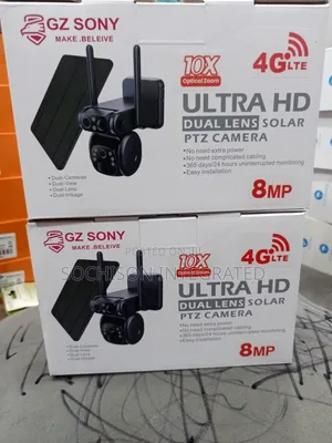 Ubox Ultral 10x 4g 8mp Dual Lens Solar Camera