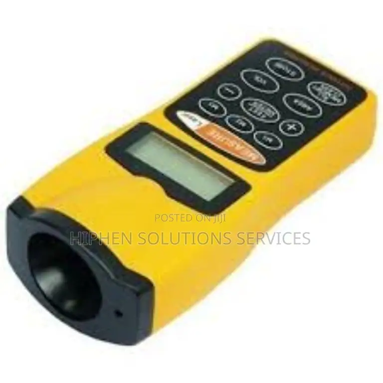 Ultrasonic Distance Measure Meter Laser Pointer