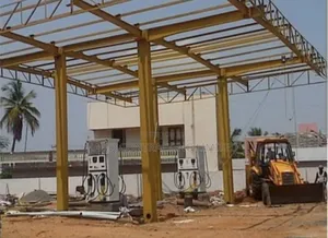 Filling Station Canopy Fabrication
