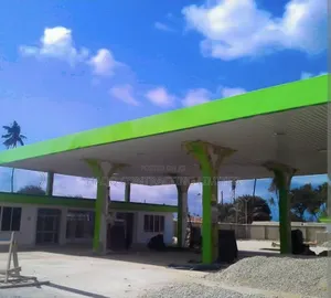 Filling Station Canopy Fabrication