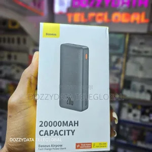 Baseus 20000mah Capacity PD 20w Fast Charging Powerbank