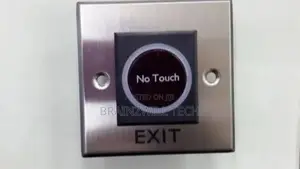 Stainless No Touch Exit Button