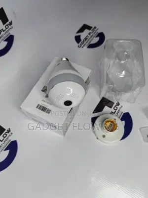 Wifi Camera 360° Light Bulb W Memory Card