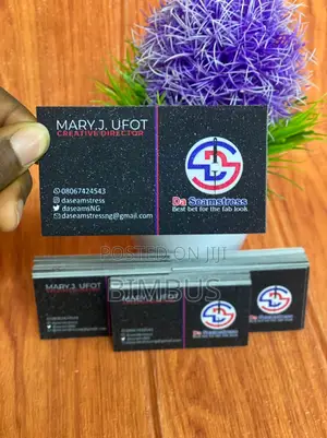 Special Laminated Business Card
