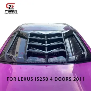 Lexus Is250 Louver Cover Abs Plastic Back Window Shutters