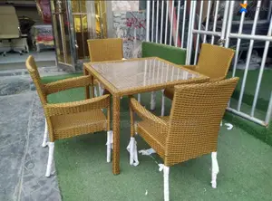 Rattan Outdoor Chairs and Table