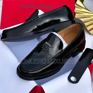 Original Salvatore Ferragamo Men Leather Shoe
