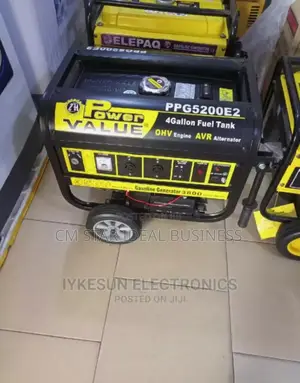 Original Power Value Key Starter Gen 5200e2 Long Coil 3.5kva