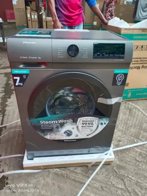 Hisense 7kg Inverter Front Loader Automatic Washing Machine