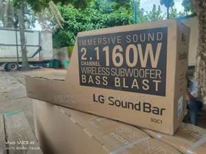 LG 160W Sound Bar With Wireless Subwoofer Brand New