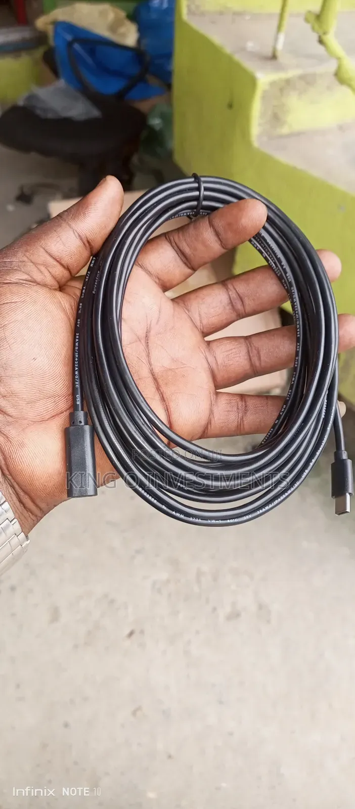 Type C Extension Cord 5m