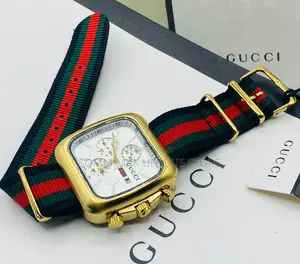 Active Chronograph Gucci Watch With Box