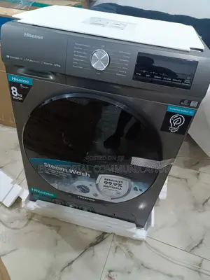 Easy to Wash 8kg Hisense Front Load Washing Machine 