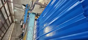 Long Span Roofing Sheets Deep Blue