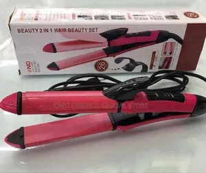 Nova 2 In 1 Hair Straightener And Curler