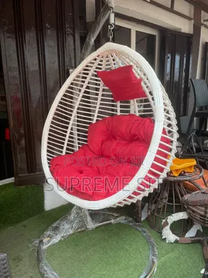 Classic Swing Chair With Big Cushions