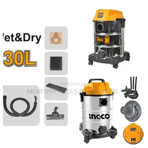 Ingco 30ltr Wet Dry Vacuum Cleaner