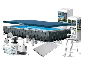 INTEX 32ft X 16ft X 52in Ultra XTR Rectangular Pool Set