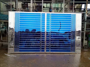 Stainless Steel Blue Gate Design