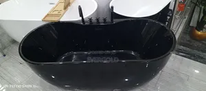 Black England Executive Bathtub With Mixer Tap and Warranty