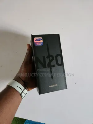 New Samsung Galaxy Note 20 5G 128 GB Black