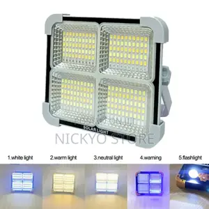 USB Rechargeable Solar LED Light With Lantern, Tent Lamp