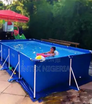 Intex Small Frame Rectangular Pool ( 4.5m X 2.2m X 84cm)