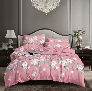 Pink Cotton Bedspread