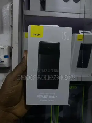 Baseus Digital Display Powerbank 30000mah 15w Type C in/Out