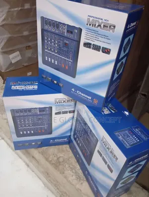 4 Channel Powered Mixer