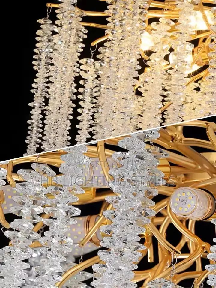 Modern Luxury Gold Ceiling Lamp