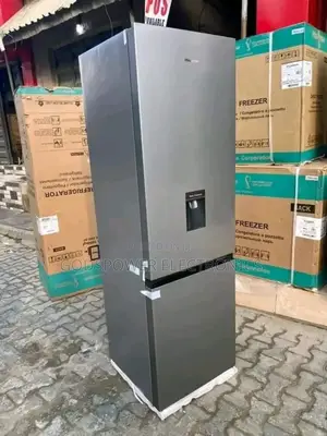 Hisense Double Door Fridge (Water Dispenser, Bottom Freezer)