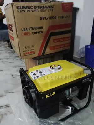 Customer Preferred Sumec Fireman SPG 1800 Generator
