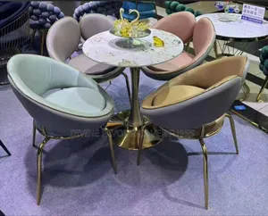 Gold Leg Chairs With Arms for Homes, Office, Bar Etc