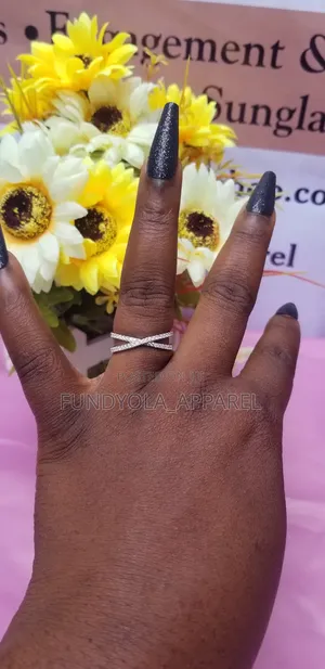 S925 Infinity Silver Engagement Ring