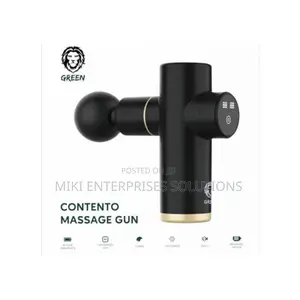 Green Contento Portable Massage Gun BLK