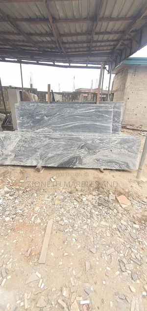 Nigerian Black Juprano Granite Slab