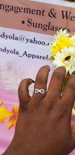S925 Infinity Bandsilver Engagement Ring