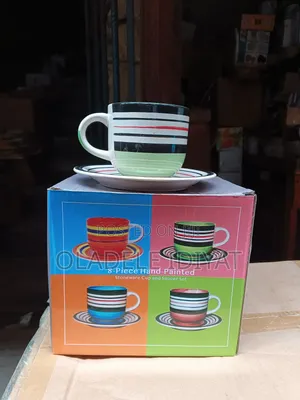 8 PCS Teacup and Saucer