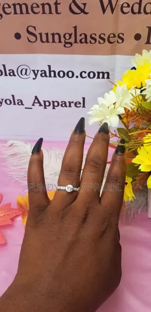 S925. Sterling Silver Engagement Ring